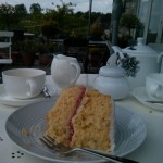 Coconut Cake at the Garden Tea Room